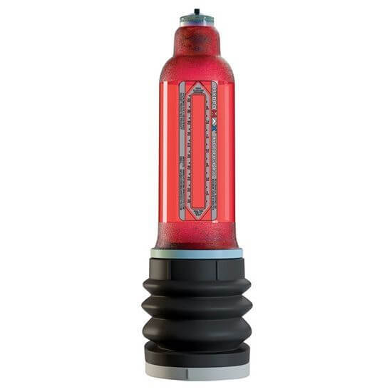 Pompa per pene BATHMATE HYDROMAX 7 – Colore rosso (Lunghezza pene eretto da 13 a 17 cm)