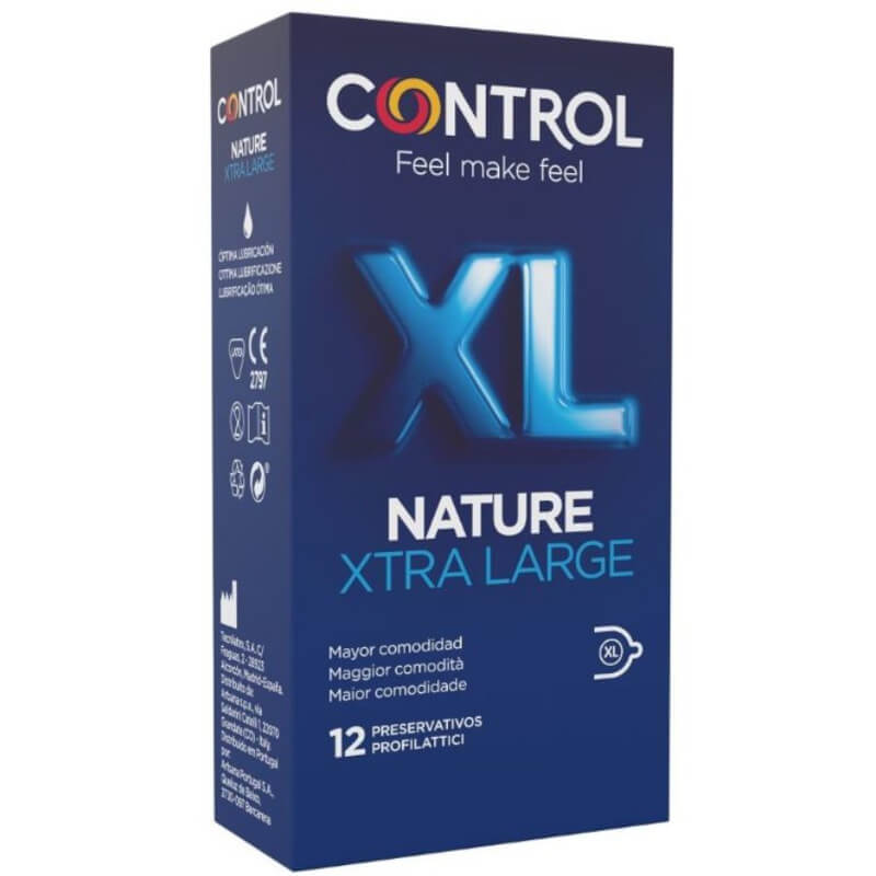 Preservativi Control Nature XL Adapta (12 profilattici)