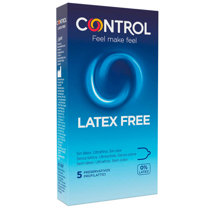 Preservativi senza lattice LATEX FREE CONTROL 5 profilattici