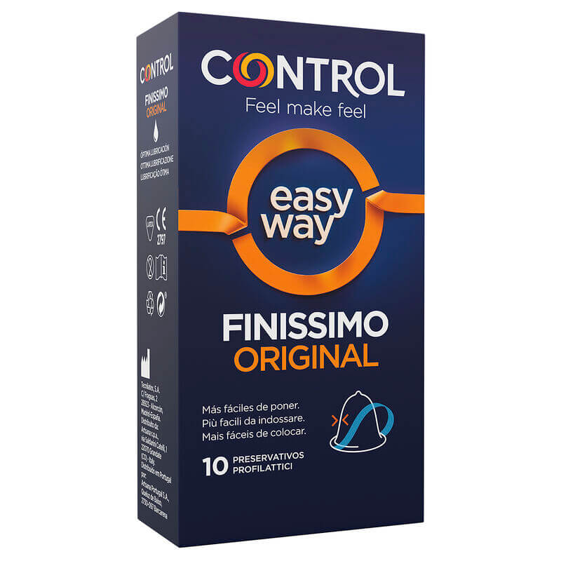 Preservativi sottili Control Easy Way Finissimo Original (10 profilattici)