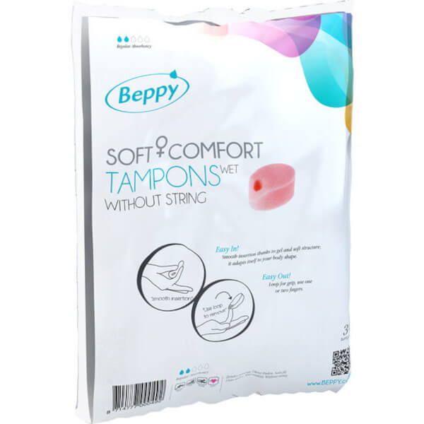 Soft Tampons BEPPY WET 30 tamponi lubrificati