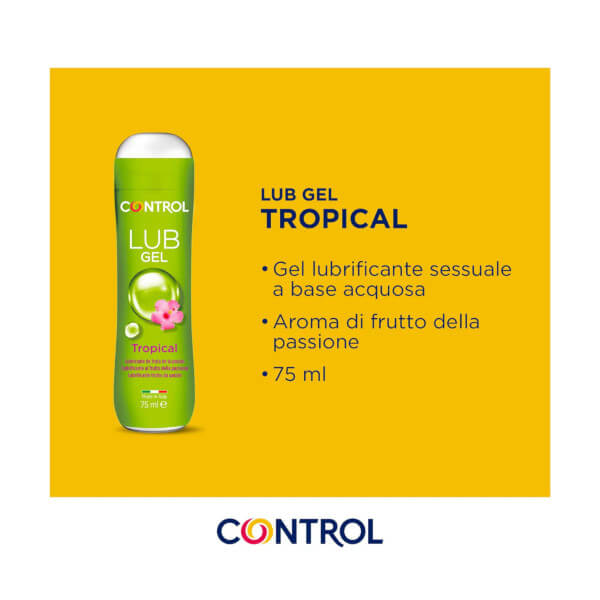 Tropical: gel lubrificante Control al Frutto della Passione