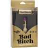 Vibratore ricaricabile a forma di rossetto Viola - BAD BITCH