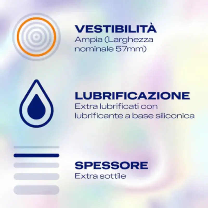 12 Preservativi extra sottili e extra lubrificati Durex INVISIBLE
