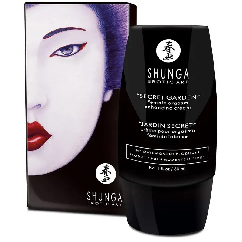 Crema stimolante per l’orgasmo femminile ‘SECRET GARDEN’ SHUNGA