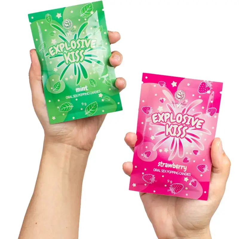 Granulato scoppiettante Menta e Fragola SECRETPLAY