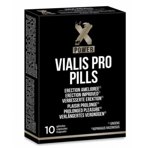 Migliora l'erezione con VIALIS PRO PILLS 10 pillole