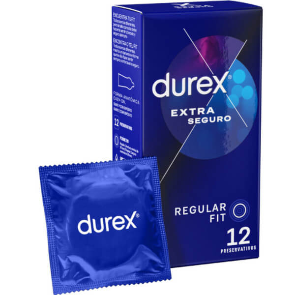 Preservativi spessi DUREX EXTRA SICURO 12 profilattici