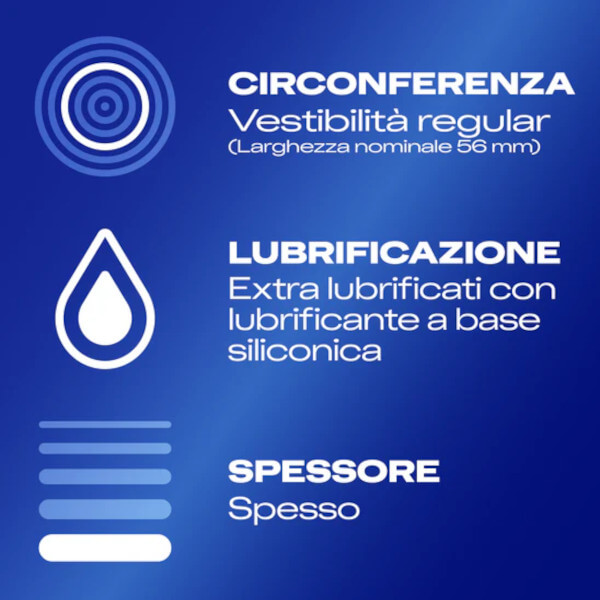 Preservativi spessi DUREX EXTRA SICURO 12 profilattici