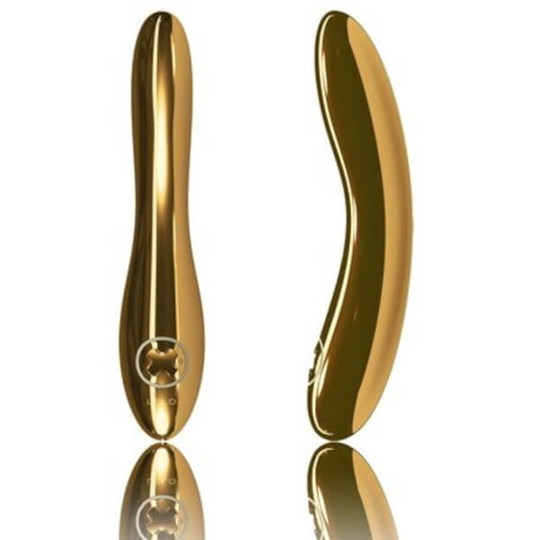 Vibratore INEX LELO in oro a 24 carati