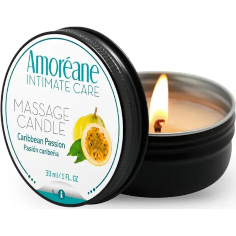 Candela da massaggio ‘Caribbean Passion’ 30 ml Amoréane