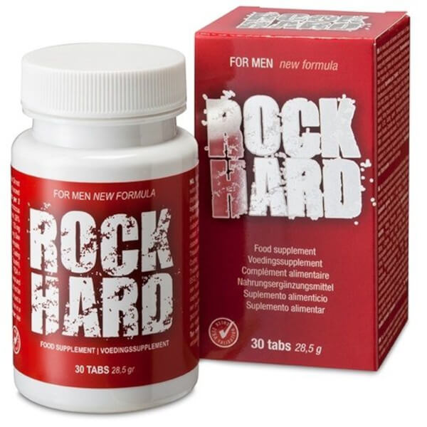 Integratore sessuale naturale uomo ROCK HARD COBECO (30 compresse)