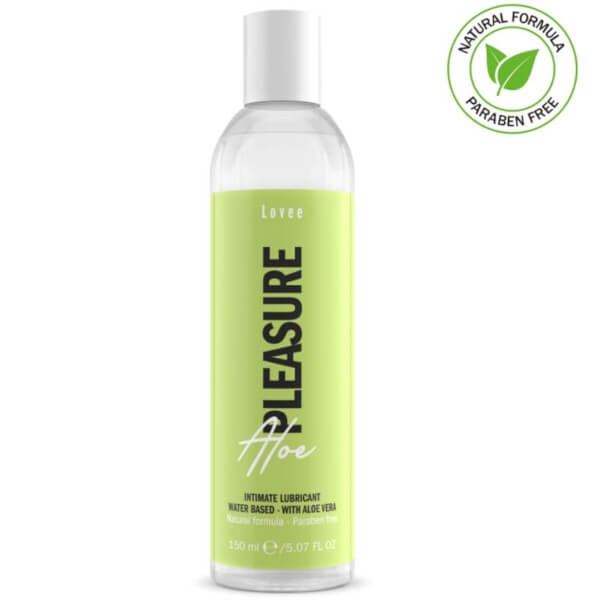 Lubrificante naturale a base d'acqua con Aloe Vera LOVEE PLEASURE ALOE 150 ml