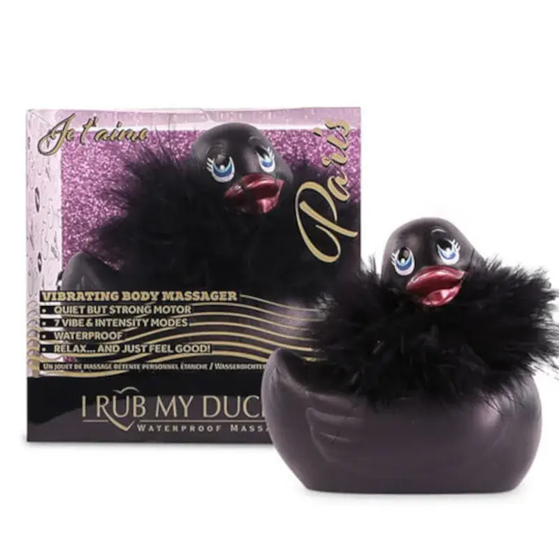 Paperella vibrante nera ‘PARIS’ BIG TEAZE TOYS