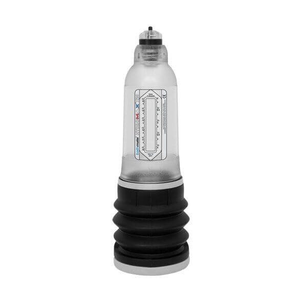 Pompa per pene BATHMATE HYDROMAX 5 – Colore trasparente (Lunghezza pene eretto da 8 a 13 cm)