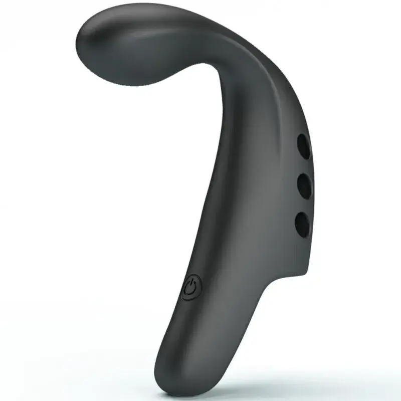 Vibratore da dito ricaricabile Nero ‘GORGON’ PRETTY LOVE