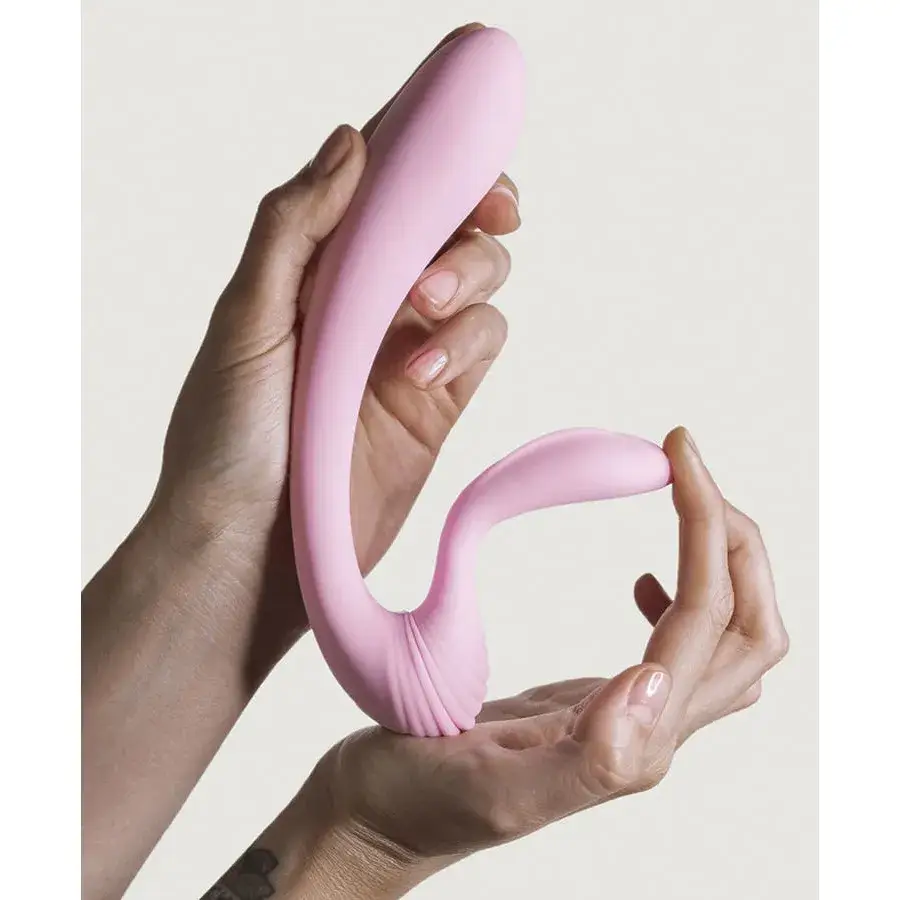 Vibratore rosa per punto G e clitoride ‘G-WAVE’ ADRIEN LASTIC