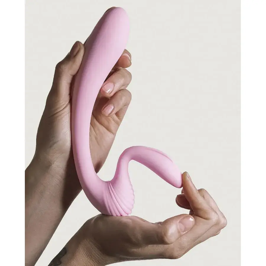 Vibratore rosa per punto G e clitoride ‘G-WAVE’ ADRIEN LASTIC