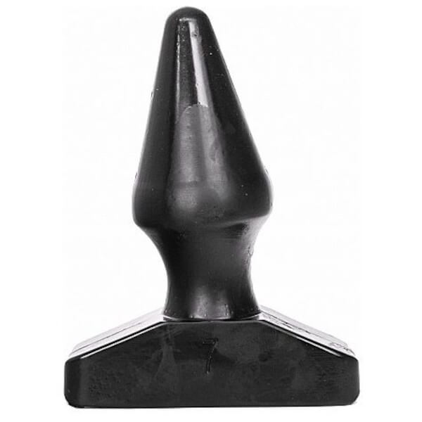 Anal plug conico nero 16 cm x Ø 6 cm ALL BLACK