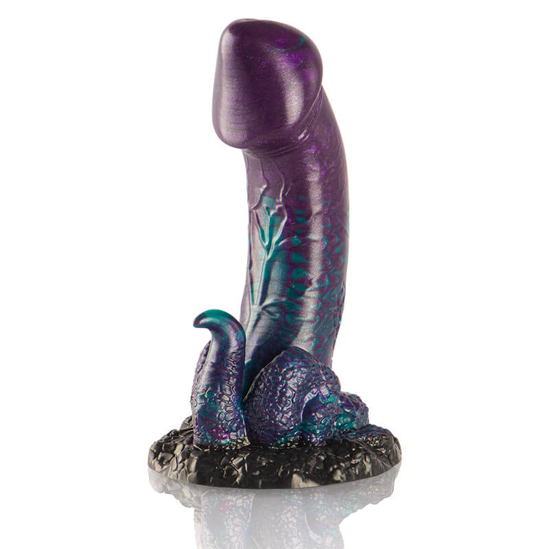 BASILISCO: Dildo monsters fantasy da 18 cm (Con tentacolo per il clitoride)