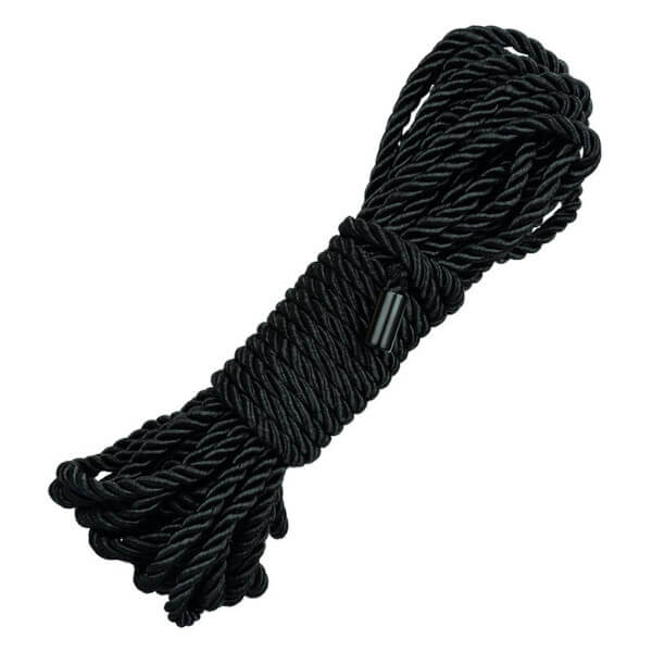 Corda per bondage nera da 10 metri BOUNDLESS ROPE