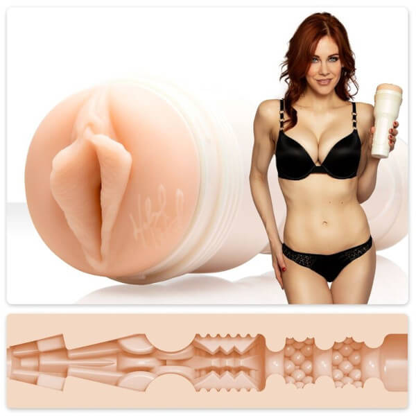 Masturbatore Fleshlight vagina reale Maitland Ward