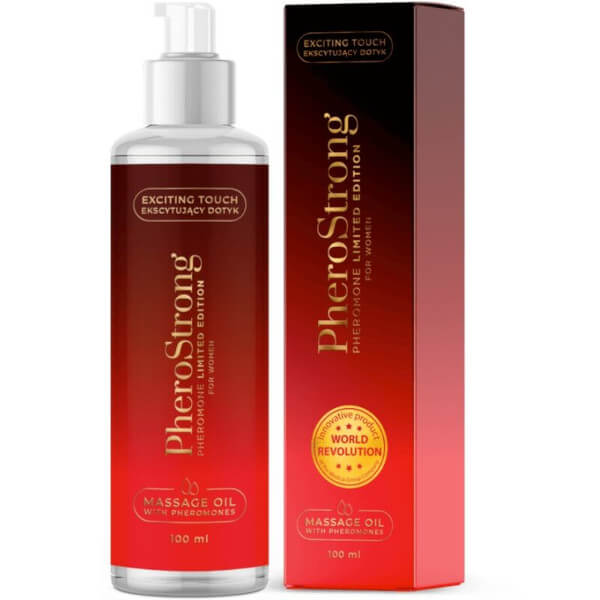 Olio per massaggio ai feromoni per donne PHEROSTRONG 100 ml