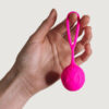 Pallina Kegel MIA in silicone rosa Ø 3,6 cm ADRIEN LASTIC