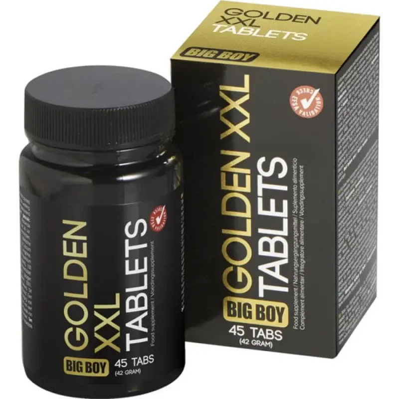 Pillole per erezione 'GOLDEN XXL' BIG BOY COBECO