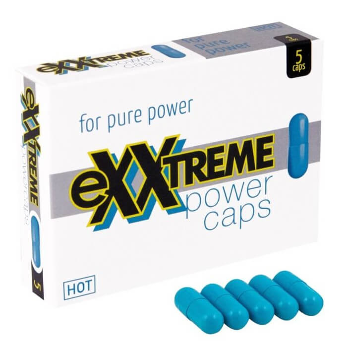 Pillole per erezione eXXTREME power caps (5 compresse)