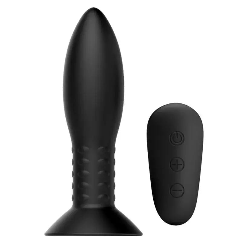 Plug anale vibrante con sfere rotanti MR PLAY