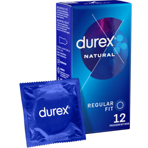 Preservativi Durex NATURAL 12 pezzi