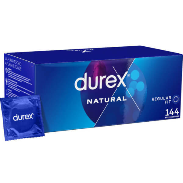 Preservativi Durex NATURAL 144 pezzi