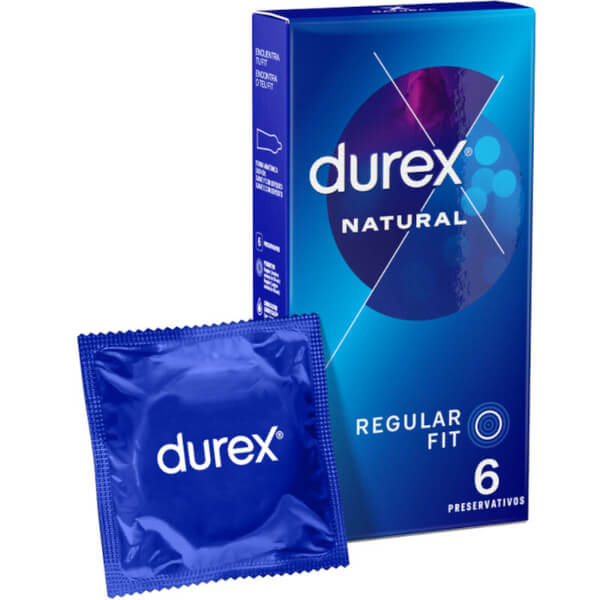 Preservativi Durex NATURAL 6 pezzi