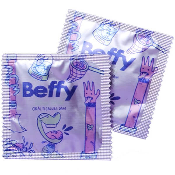 Preservativi per il sesso orale (vagina o ano) BEFFY