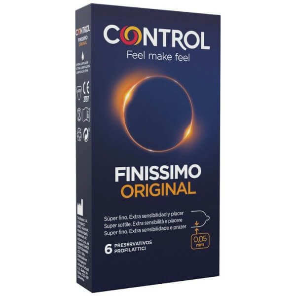 Preservativi ultra sottili Control Finissimo (6 profilattici)