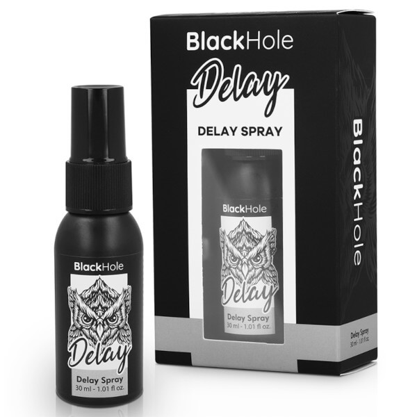 Ritardante spray per uomo BLACK HOLE 30 ml