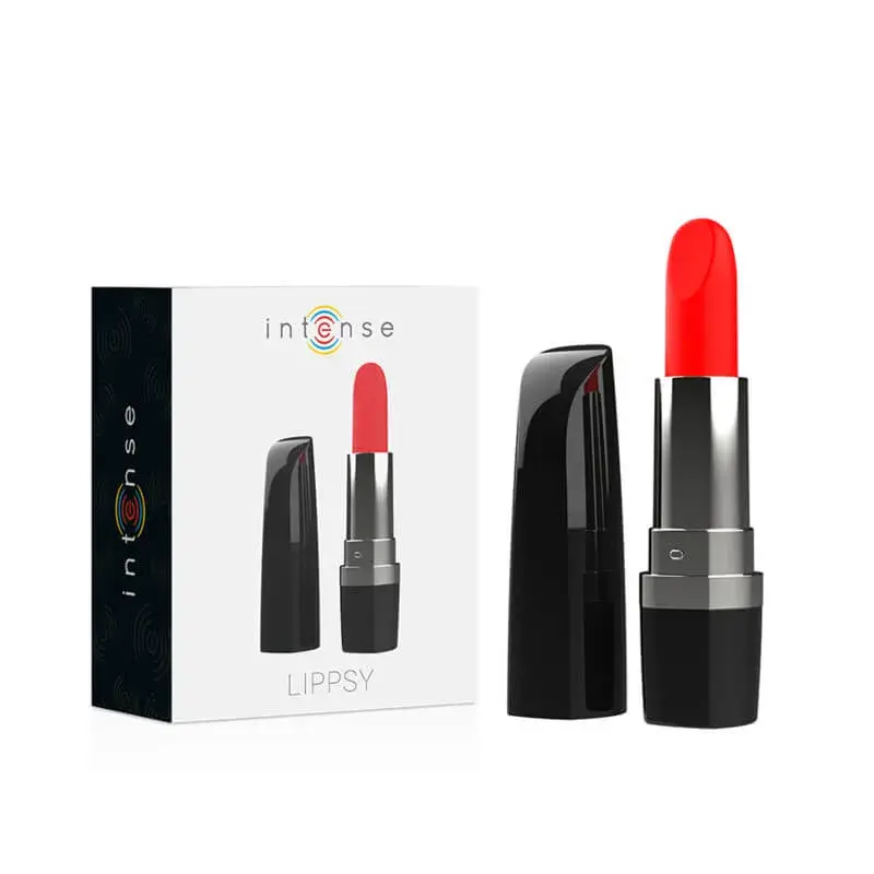 Rossetto vibratore color Rosso Fuoco Lippsy – INTENSE
