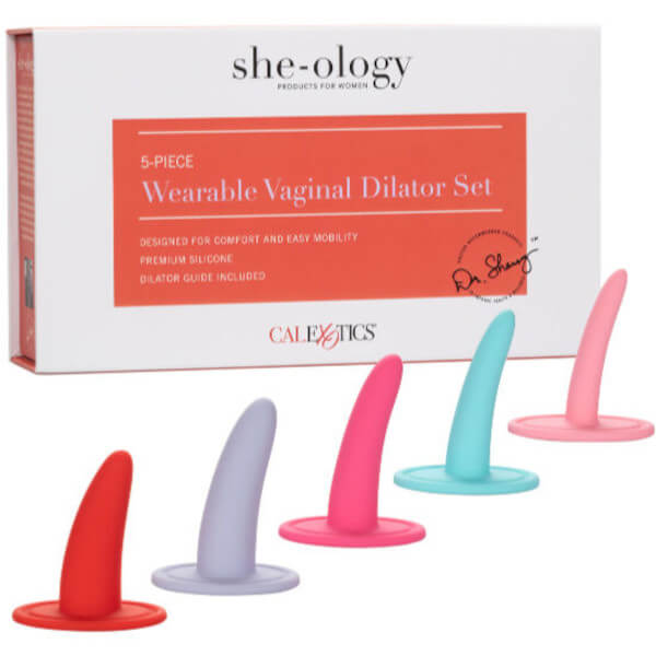 Set di 5 dilatatori vaginali indossabili She-Ology CALEXOTICS