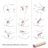 Vibratore bullet ricaricabile dorato 8,8 x 2 cm ‘Bullet Vibe’ ARMONY