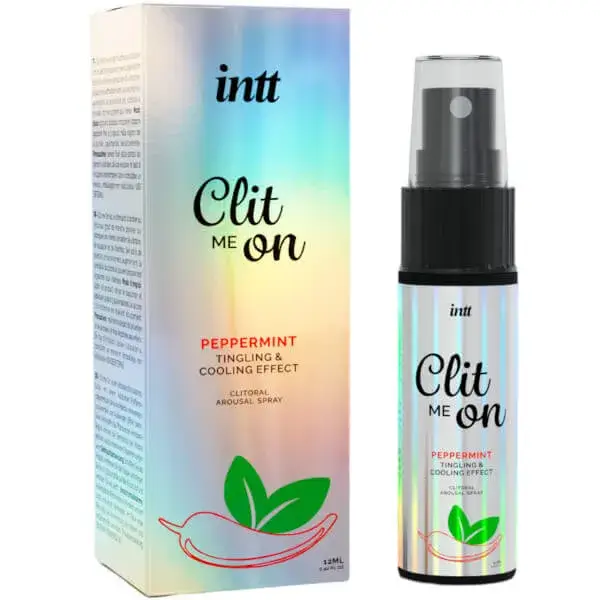 Spray per clitoride alla menta piperita con effetto vibrante e rinfrescante 12 ml