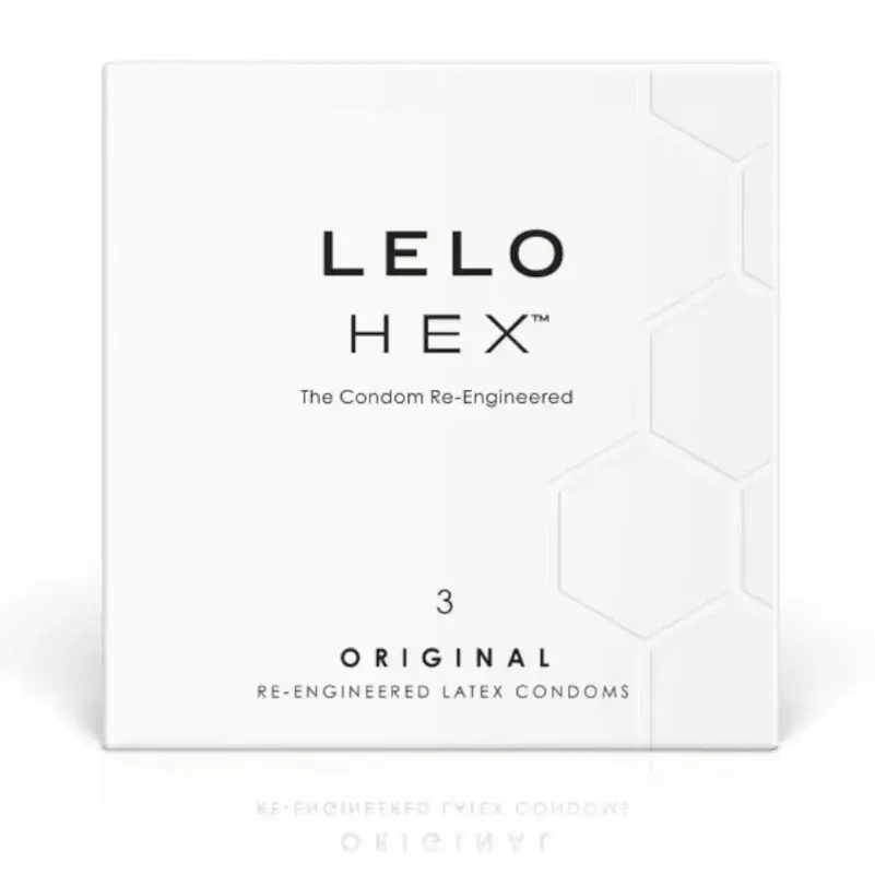 3 preservativi LELO HEX™
