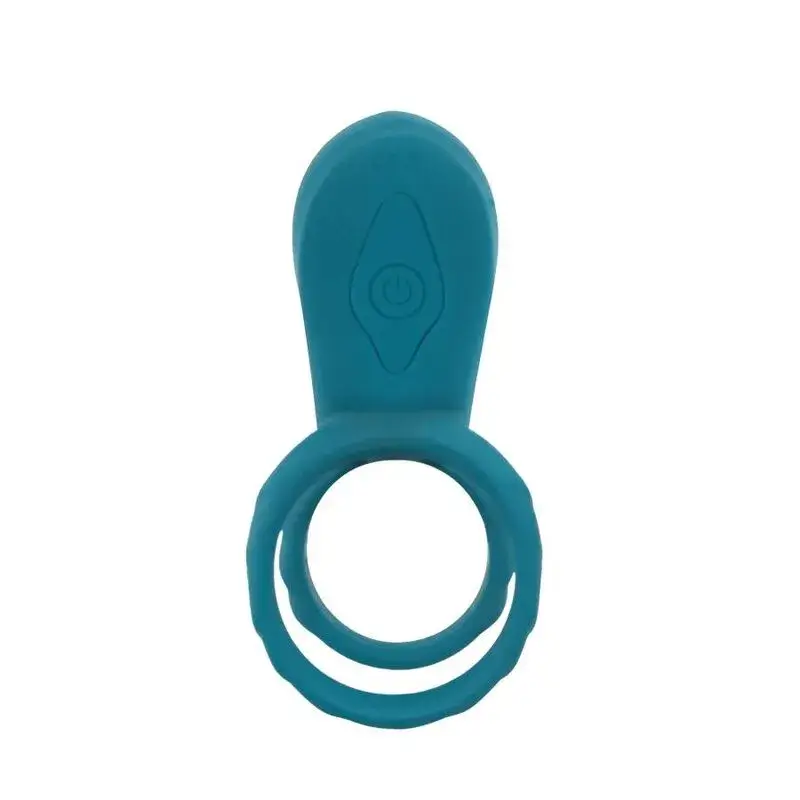 Anello vibrante verde per pene e testicoli con estensione XOCOON