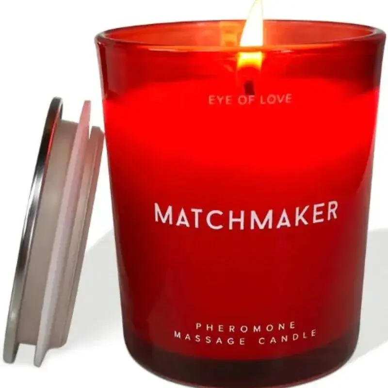 Candela da massaggio ai feromoni ‘Red Diamond’ MATCHMAKER EYE OF LOVE