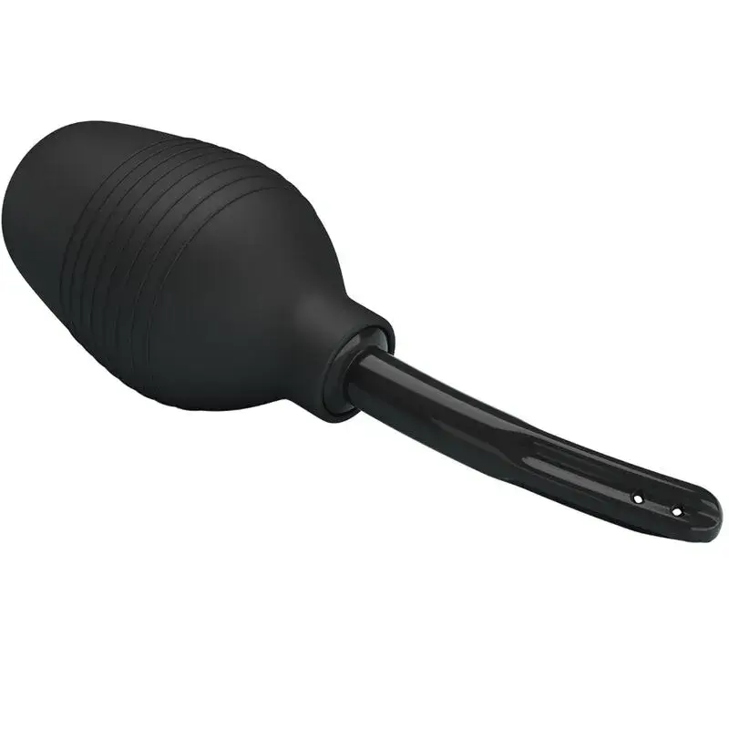 Clistere nero per la pulizia rettale BLKC MR PLAY