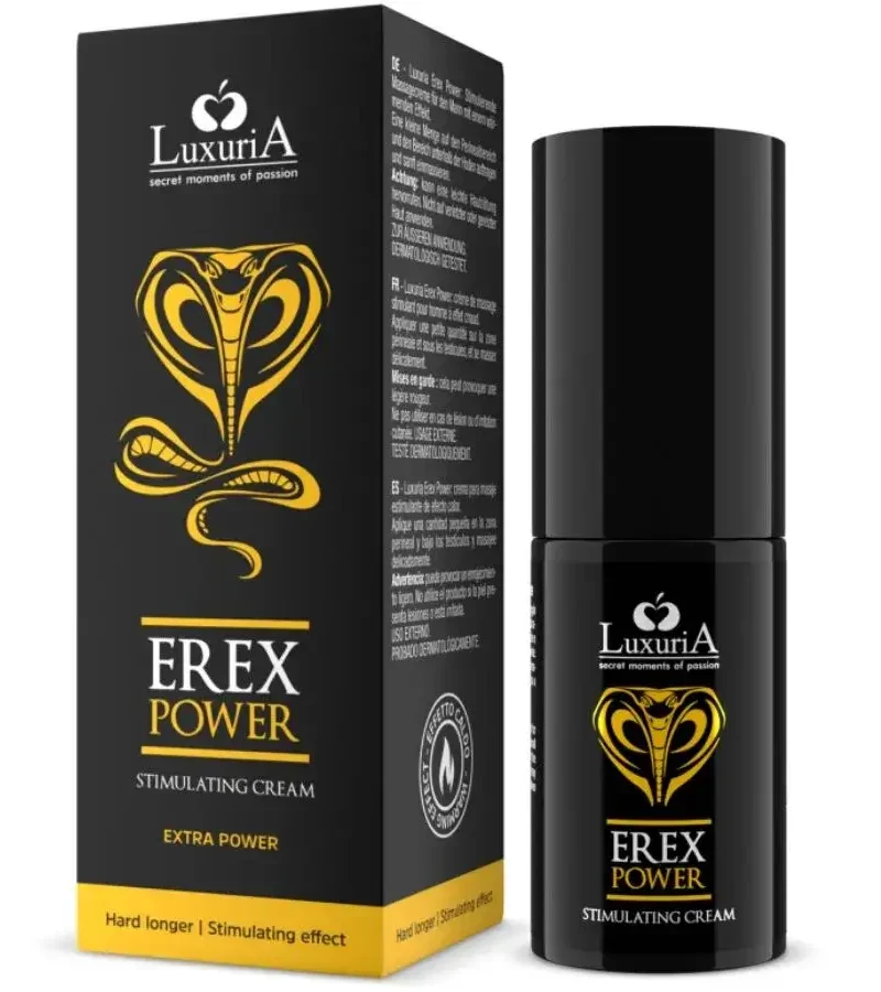 Crema per erezione immediata EREX POWER LUXURIA 30 ml