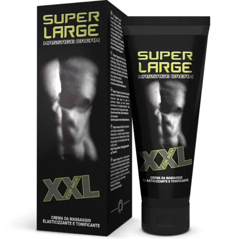 Crema da massaggio elasticizzante e tonificante per il pene 75 ml 'SUPER LARGE' INTIMATELINE