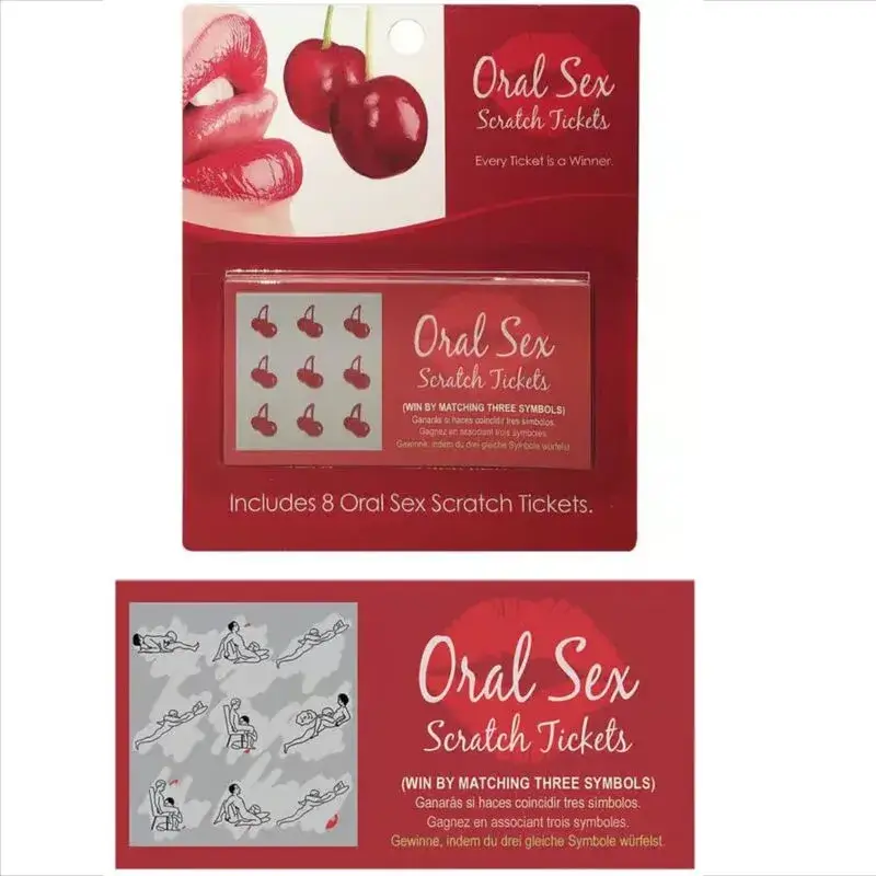 Gratta e vinci sesso orale ‘Oral Sex Scratch Tickets’ KHEPER GAMES