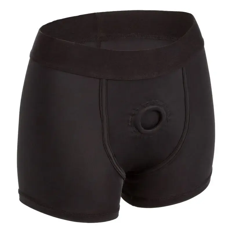 Imbracatura strapon stile boxer taglia S/M ‘BOXER BRIEF’ CALEXOTICS