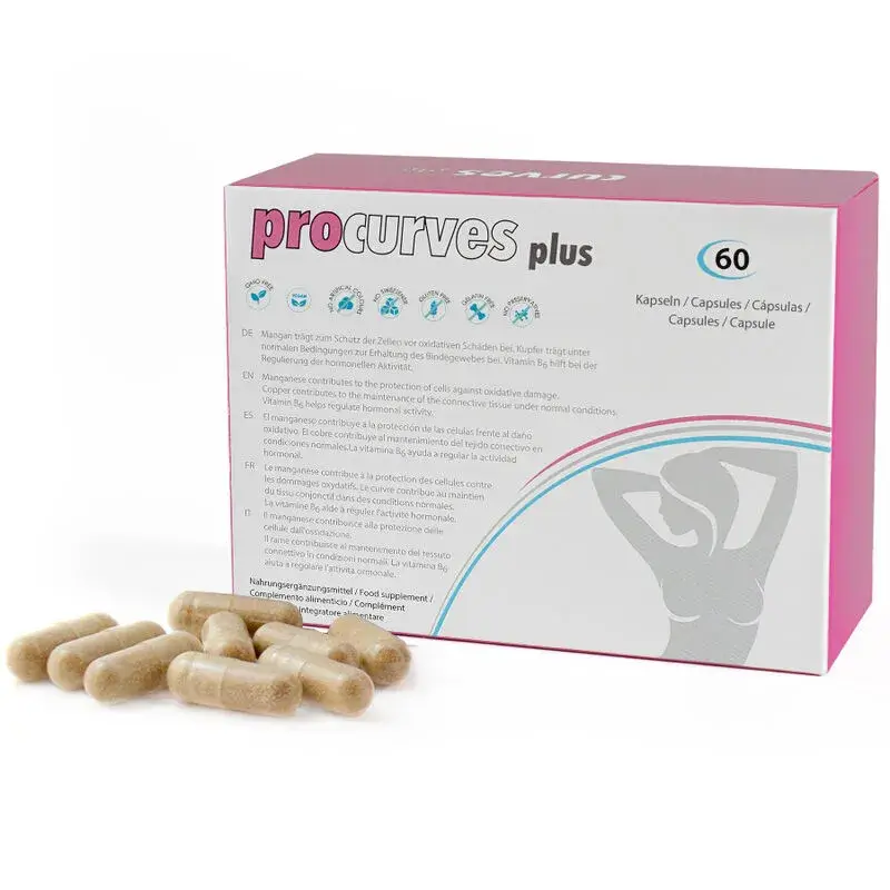 Integratore per aumentare e rassodare il seno PROCURVES PLUS 500cosmetics